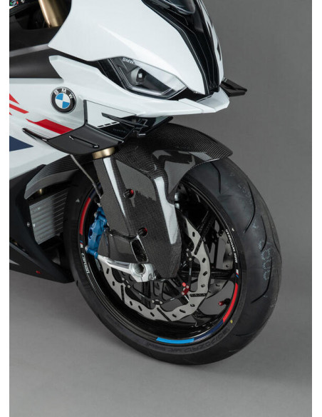 Garde-boue avant LIGHTECH avec prises d'air pour étriers de freins - carbone