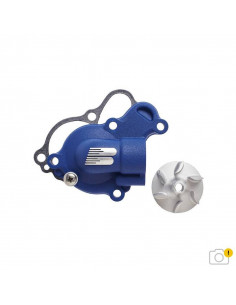 Couvercle de pompe à eau + turbine BOYESEN SuperCooler - bleu 2