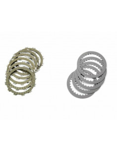 Kit disques garnis + lisses d'embrayage NEWFREN Standard 2