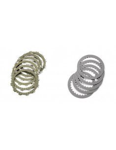 Kit disques garnis + lisses d'embrayage NEWFREN Pro Race 2