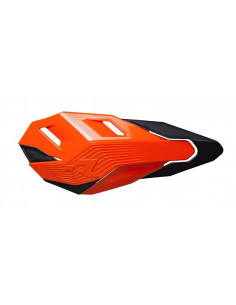 Protèges-mains RACETECH HP3 Cross/Enduro orange/noir 2