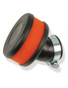 Filtre à air V PARTS mousse 45° Ø28mm rouge - PW1 2