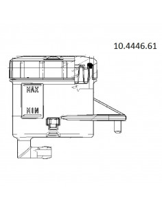 Réservoir de Maître-cylindre BREMBO UPGRADE 90° 2
