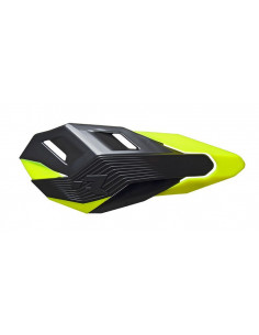 Protèges-mains RACETECH HP3 Cross/Enduro noir/jaune fluo