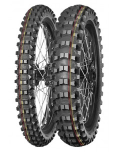 Pneu MITAS TERRA FORCE-MX SM 100/90-19 NHS 57M TT SOFT TO MEDIUM RED YELLOW 2
