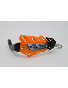 Protège-mains RACETECH FLX orange