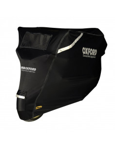 Housse de protection extérieur OXFORD Protex Stretch noir - moto / scooter - S 2