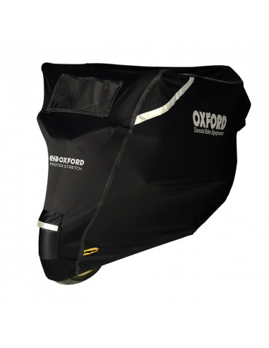 Housse de protection extérieur OXFORD Protex Stretch noir - moto / scooter - S