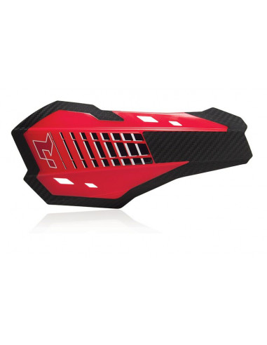 Protèges-mains RACETECH HP2 rouge CRF