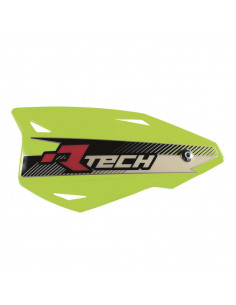 Protège-mains RACETECH Vertigo jaune fluo