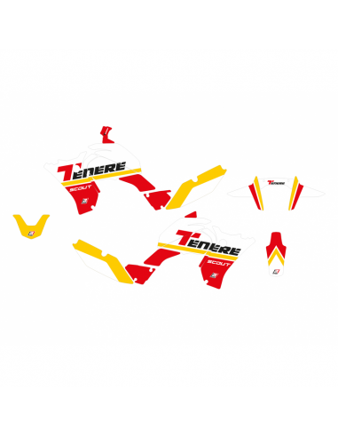 Kit déco BLACKBIRD Rally Ride - rouge