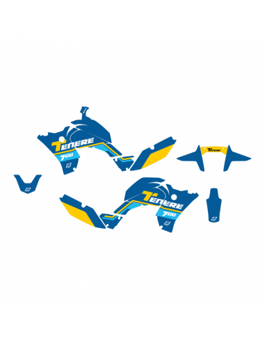 Kit déco BLACKBIRD Rally Ride - bleu