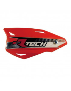 Protège-mains RACETECH Vertigo réglable rouge