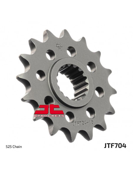 Pignon JT SPROCKETS acier anti-bruit 704 - 525