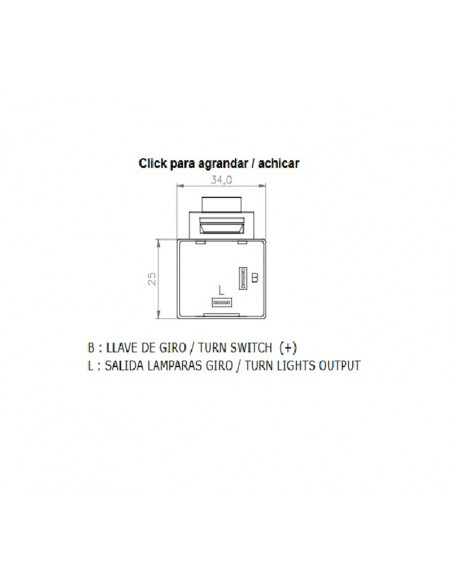 Centrale de clignotants électronique TECNIUM by DZE