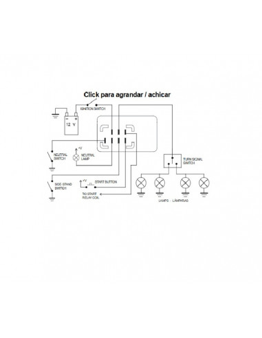Relé para intermitentes TECNIUM by DZE