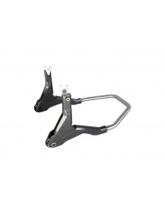 Béquille de stand arrière LIGHTECH support en V - carbone 2