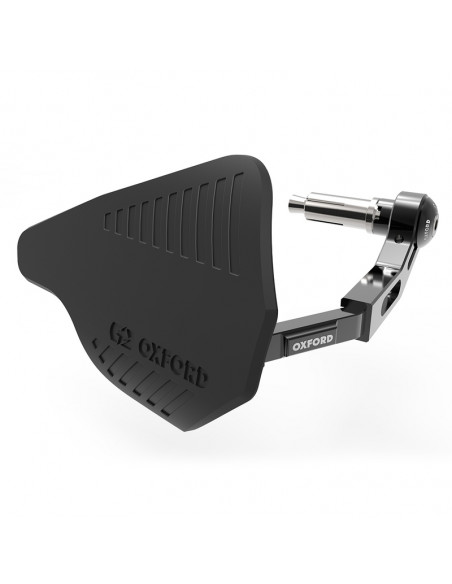 Protège-mains OXFORD avec protège-levier aluminium - noir