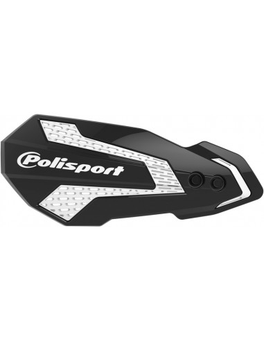 Protège-mains POLISPORT MX Flow noir / blanc - Honda CRF450R / RX