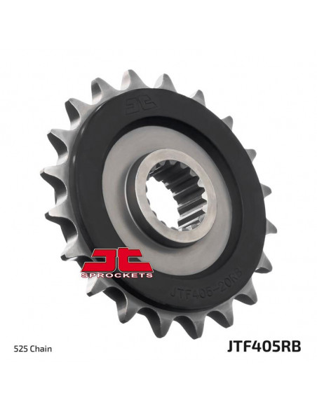 Pignon JT SPROCKETS acier anti-bruit 405 - 525