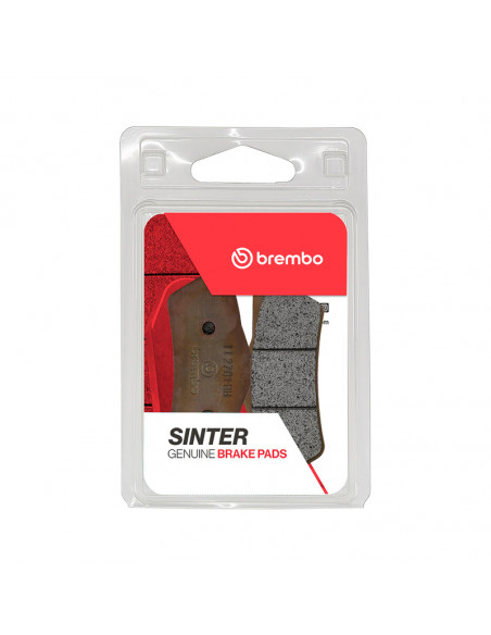 Plaquettes de frein BREMBO métal fritté - 07BB0478