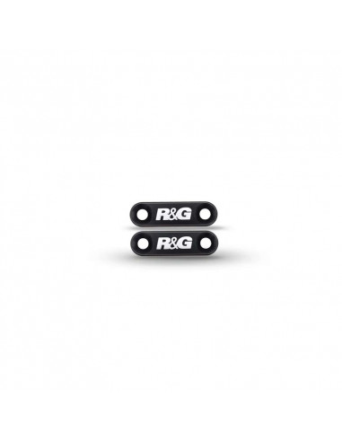 Cache orifice reposes-pied arrière R&G RACING noir