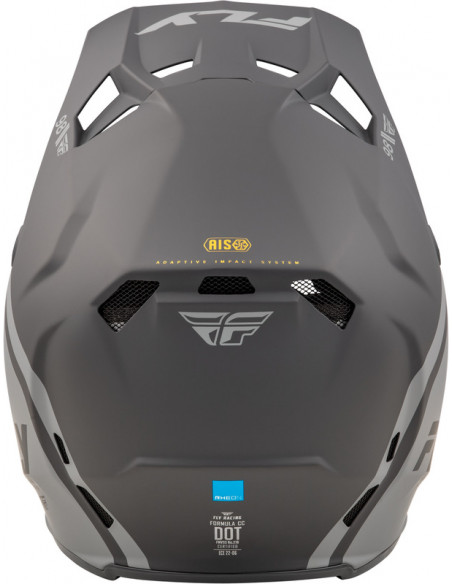 Casque FLY RACING Formula CC Objective - noir mat/gris
