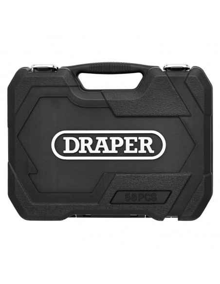 Jeu de douilles et d'embouts métriques DRAPER HI-TORQ®, 3/8" Sq. Dr. (58 pièces)
