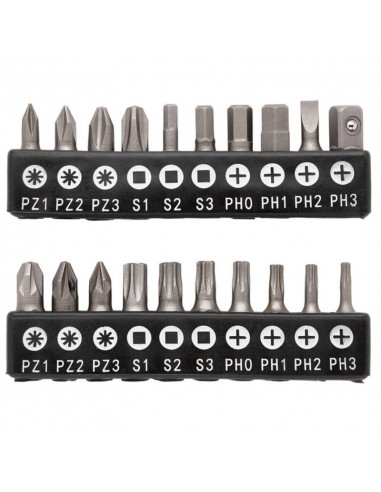 Jeu de douilles et d'embouts métriques DRAPER HI-TORQ® - 1/4" (40 pièces)