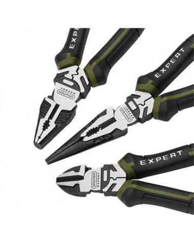 Jeu de pinces à fort effet de levier DRAPER Expert (3 pièces)