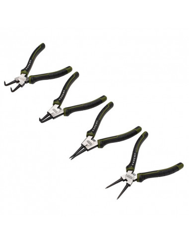 Jeu de pinces à circlips DRAPER - 180 mm (4 pièces)