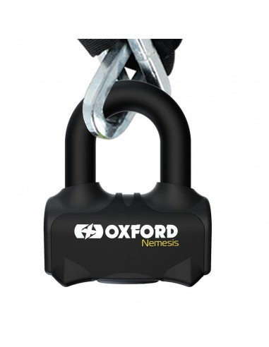 Antivol à chaîne OXFORD Nemesis 16 mm avec chaîne de 1,2 m