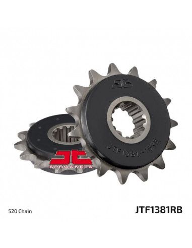 Pignon JT SPROCKETS acier anti-bruit 1381- 520