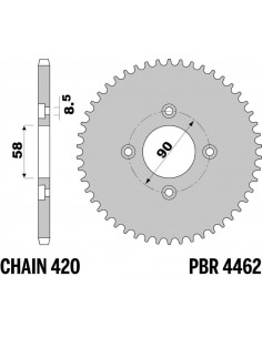 Couronne PBR acier standard 4462 - 420 2