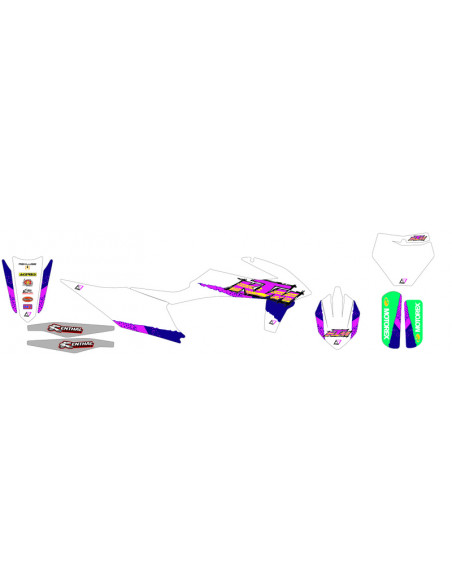 Kit déco BLACKBIRD Retro - KTM EXC/SX-SXF