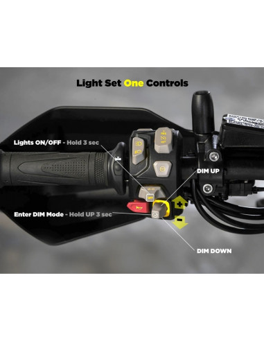 Kit DENALI CANsmart™ DL2 - lentilles ambrées