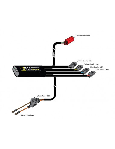 Kit DENALI CANsmart™ DL9 - lentilles transparentes