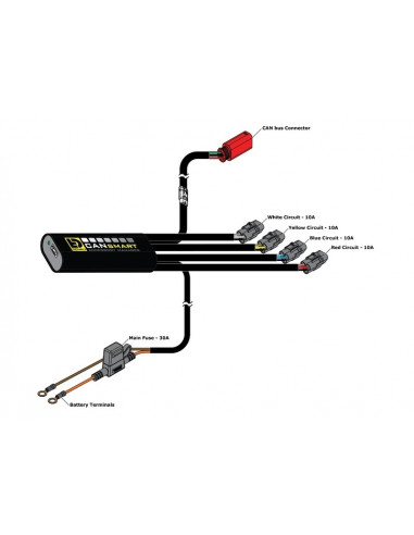 Kit DENALI CANsmart™ DL2 - lentilles transparentes