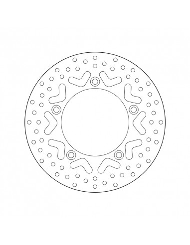 Disque de frein BREMBO Série Oro fixe - 68B40794