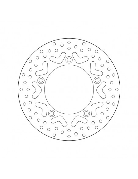 Disque de frein BREMBO Série Oro fixe - 68B40794