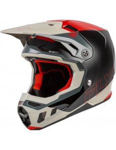 Casque FLY RACING Formula CC Glide - noir/rouge/gris 2
