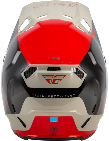 Casque FLY RACING Formula CC Glide - noir/rouge/gris