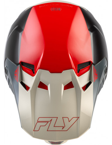 Casque FLY RACING Formula CC Glide - noir/rouge/gris