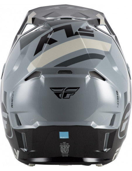 Casque FLY RACING Formula CP Seal - noir/gris