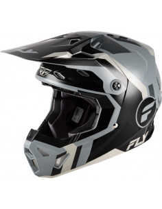 Casque FLY RACING Formula CP Seal - noir/gris