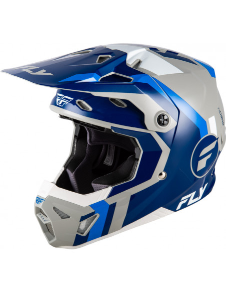 Casque FLY RACING Formula CP Seal - Navy/bleu/gris
