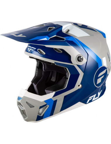Casque FLY RACING Formula CP Seal - Navy/bleu/gris