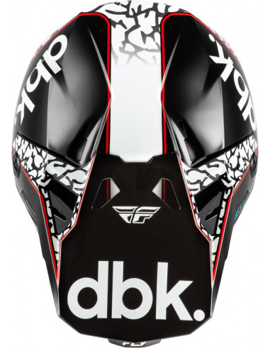 Casque FLY RACING Formula CP Special Edition DBK - noir/blanc/rouge