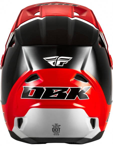 Casque FLY RACING Kinetic Special Edition DBK - noir/rouge/gris