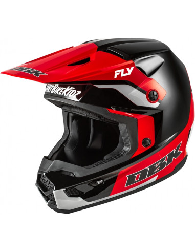 Casque FLY RACING Kinetic Special Edition DBK - noir/rouge/gris